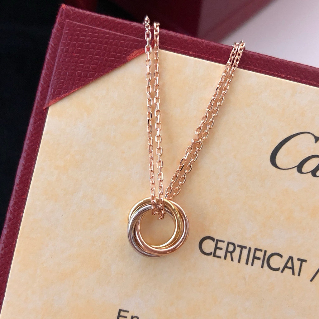 [Rose Tomorrow]TRINITY MINI NECKLACE