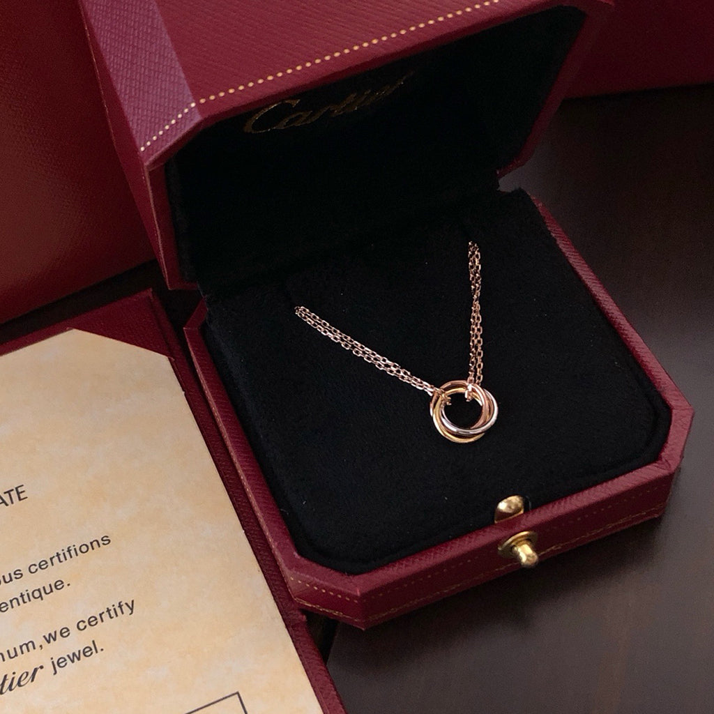 [Rose Tomorrow]TRINITY MINI NECKLACE