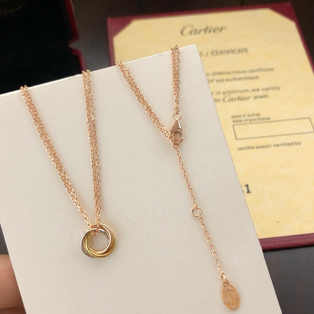 [Rose Tomorrow]TRINITY MINI NECKLACE