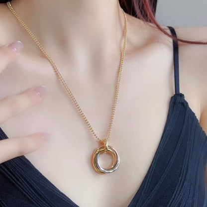 [Rose Tomorrow]TRINITY LARGE NECKLACE
