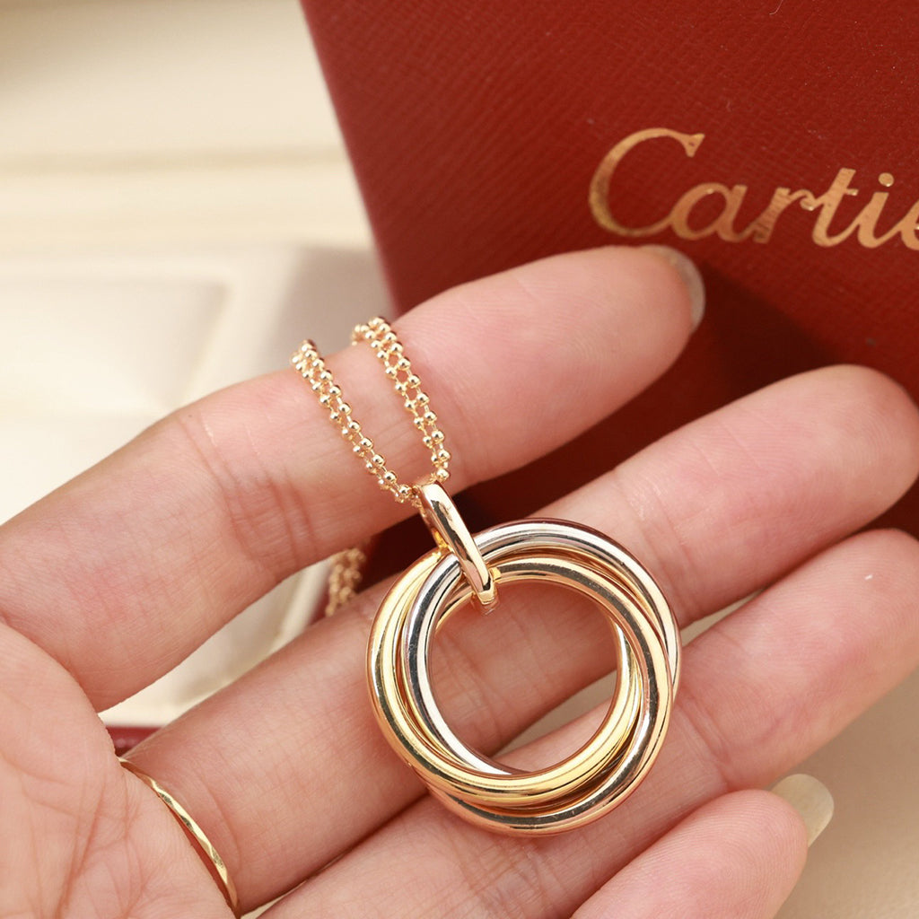 [Rose Tomorrow]TRINITY LARGE NECKLACE