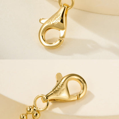 [Rose Tomorrow]TRINITY LARGE FULL DIAMOND  NECKLACE
