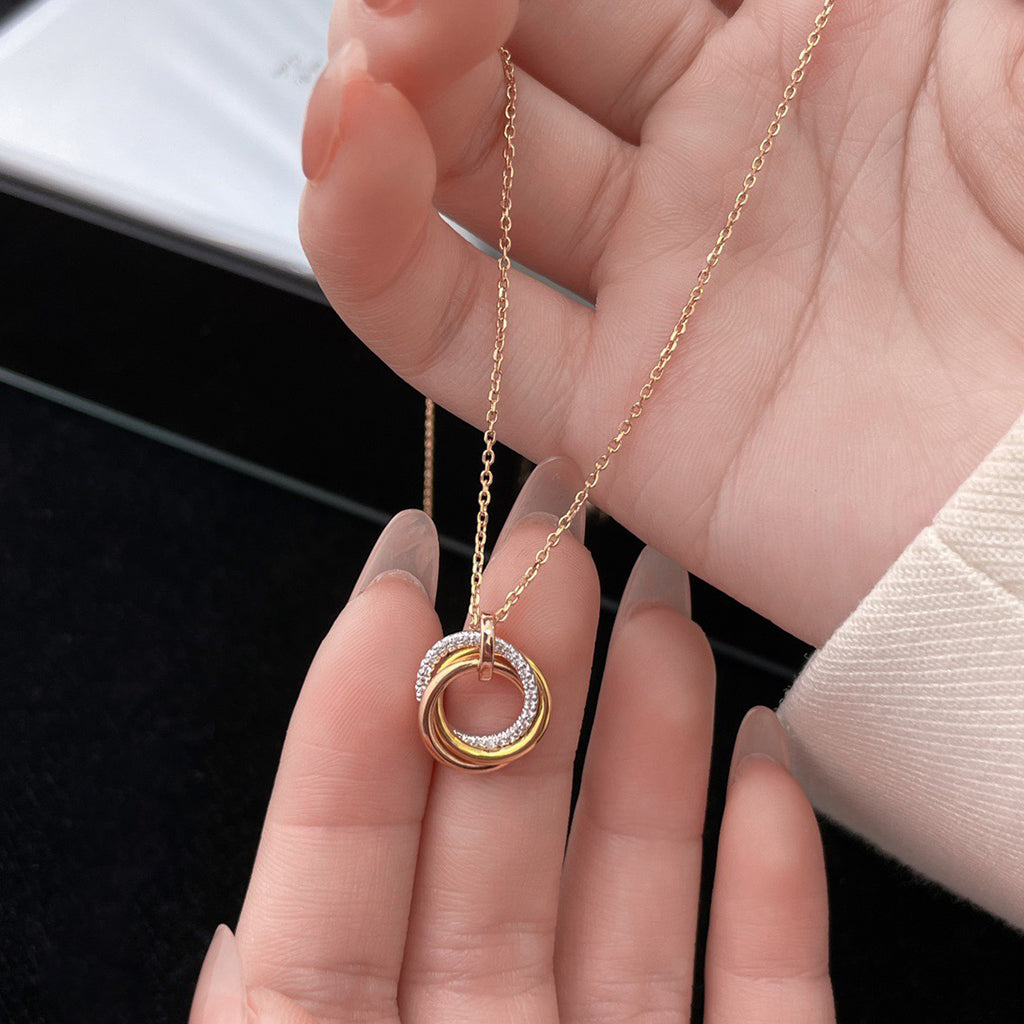 [Rose Tomorrow]TRINITY SMALL NECKLACE