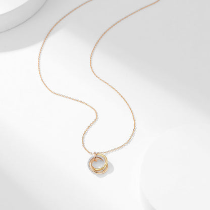 [Rose Tomorrow]TRINITY SMALL NECKLACE
