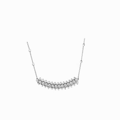 [Rose Tomorrow]CLASH  SMALL FULL DIAMOND NECKLACE