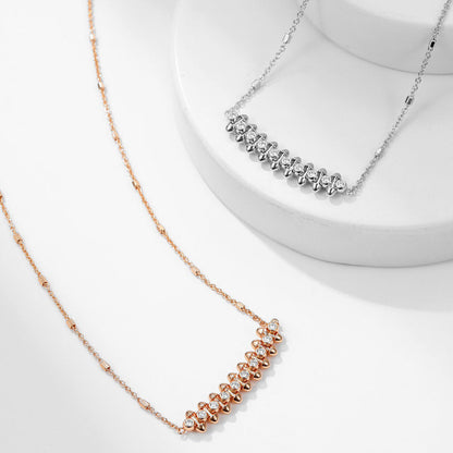 [Rose Tomorrow]CLASH  MEDIUM DIAMOND NECKLACE