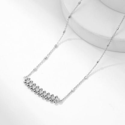 [Rose Tomorrow]CLASH  MEDIUM DIAMOND NECKLACE