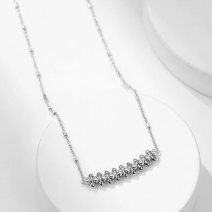 [Rose Tomorrow]CLASH  MEDIUM DIAMOND NECKLACE