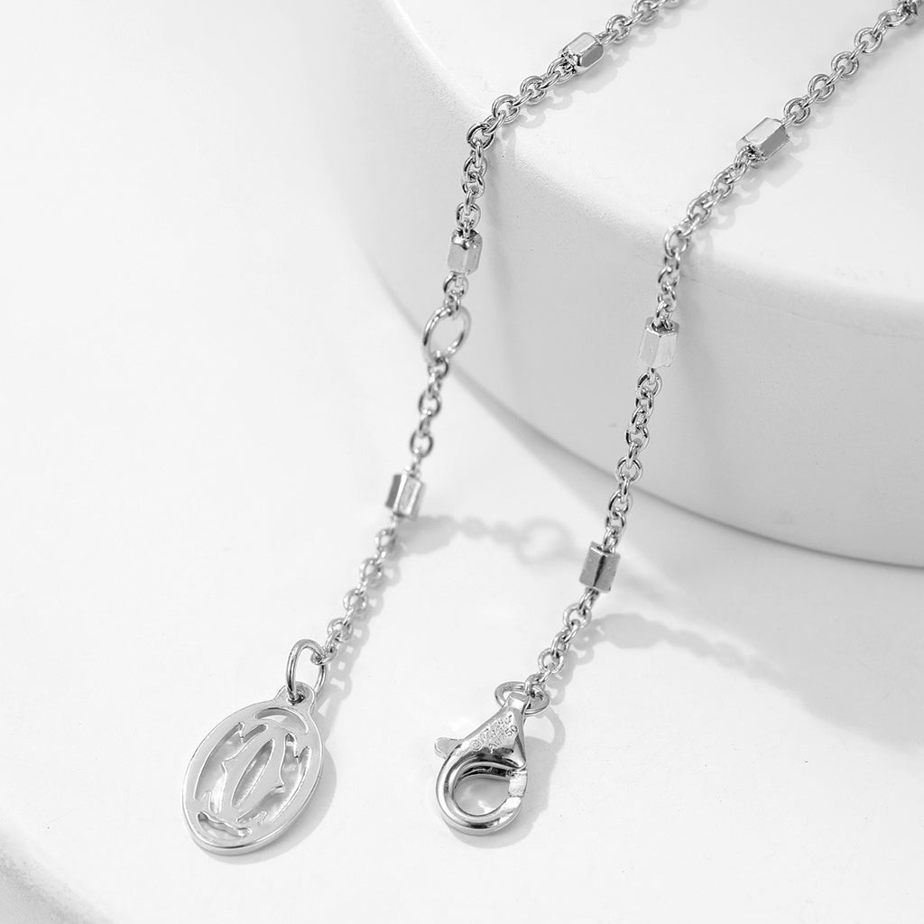 [Rose Tomorrow]CLASH  MEDIUM DIAMOND NECKLACE
