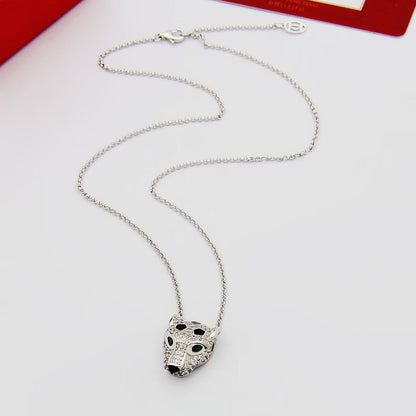 [Rose Tomorrow]PANTHERE FULL DIAMOND NECKLACE
