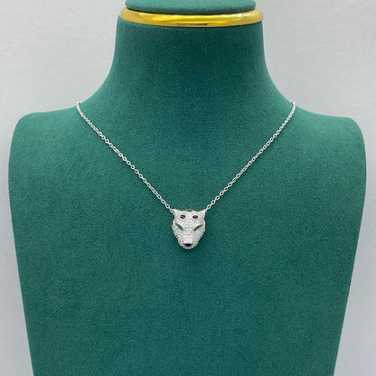 [Rose Tomorrow]PANTHERE FULL DIAMOND NECKLACE