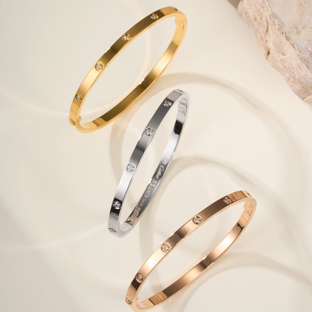[Rose Tomorrow]LOVE BRACELET 3.65MM 10 DIAMONDS