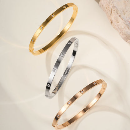 [Rose Tomorrow]LOVE BRACELET 3.65MM 10 DIAMONDS