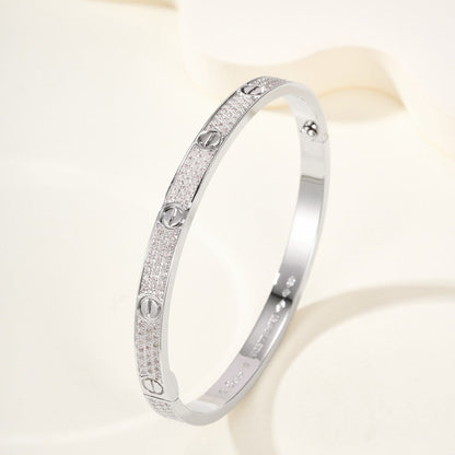 [Rose Tomorrow]LOVE BRACELET 4.8MM DIAMOND-PAVED