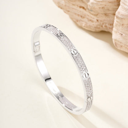 [Rose Tomorrow]LOVE BRACELET 4.8MM DIAMOND-PAVED
