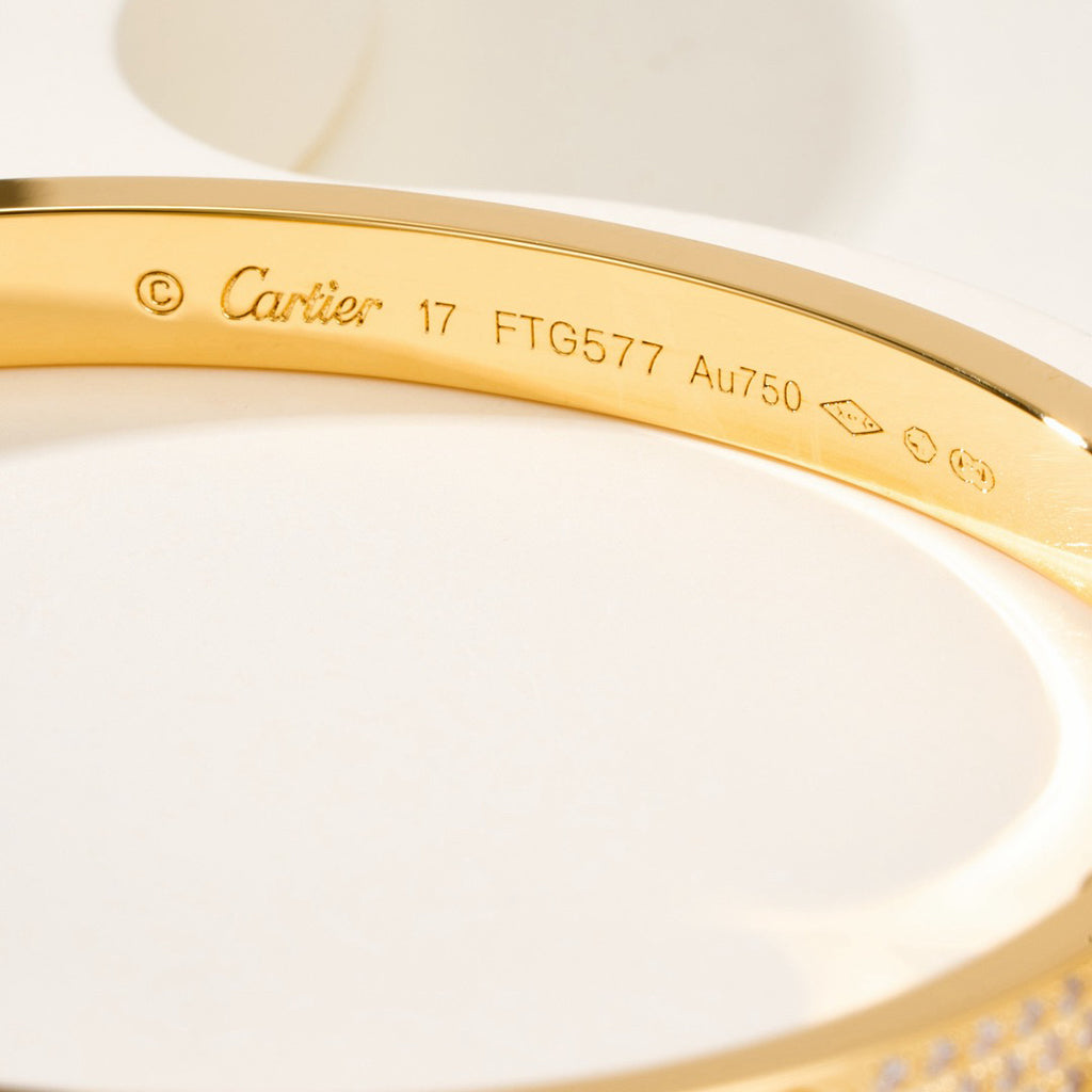 [Rose Tomorrow]LOVE BRACELET 4.8MM DIAMOND-PAVED