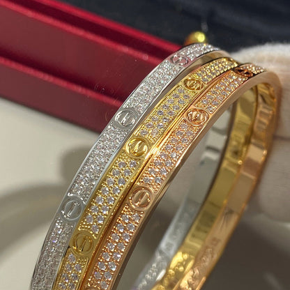 [Rose Tomorrow]LOVE BRACELET 3.65MM DIAMOND-PAVED