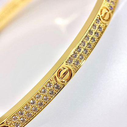 [Rose Tomorrow]LOVE BRACELET 3.65MM DIAMOND-PAVED