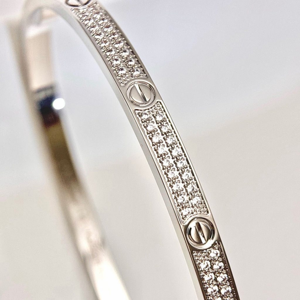 [Rose Tomorrow]LOVE BRACELET 3.65MM DIAMOND-PAVED