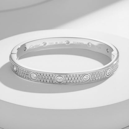 [Rose Tomorrow]LOVE BRACELET 6.1MM DIAMOND-PAVED 10 BIG DIAMONDS