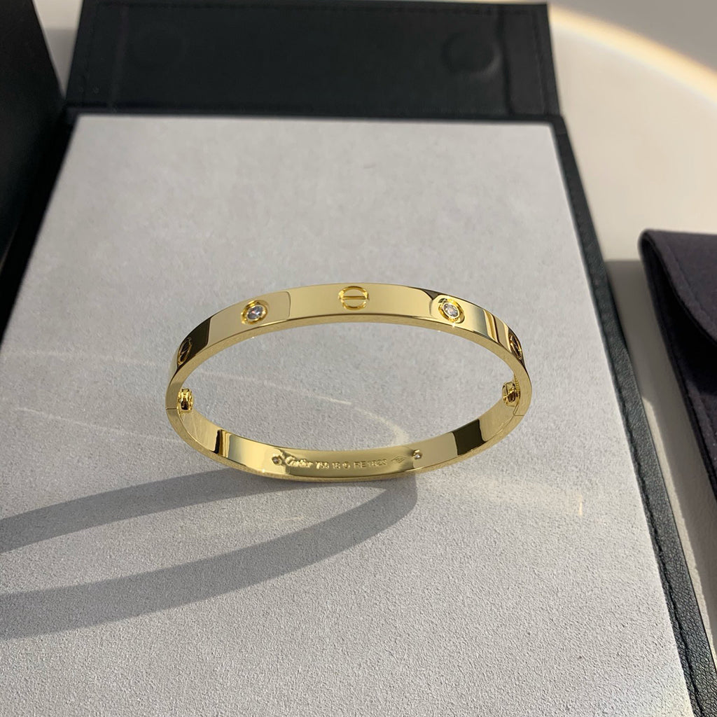 [Rose Tomorrow]LOVE BRACELET 6.1MM 4 DIAMONDS