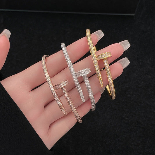 [Rose Tomorrow]JUSTE BRACELET 3.5MM ALL DIAMONDS