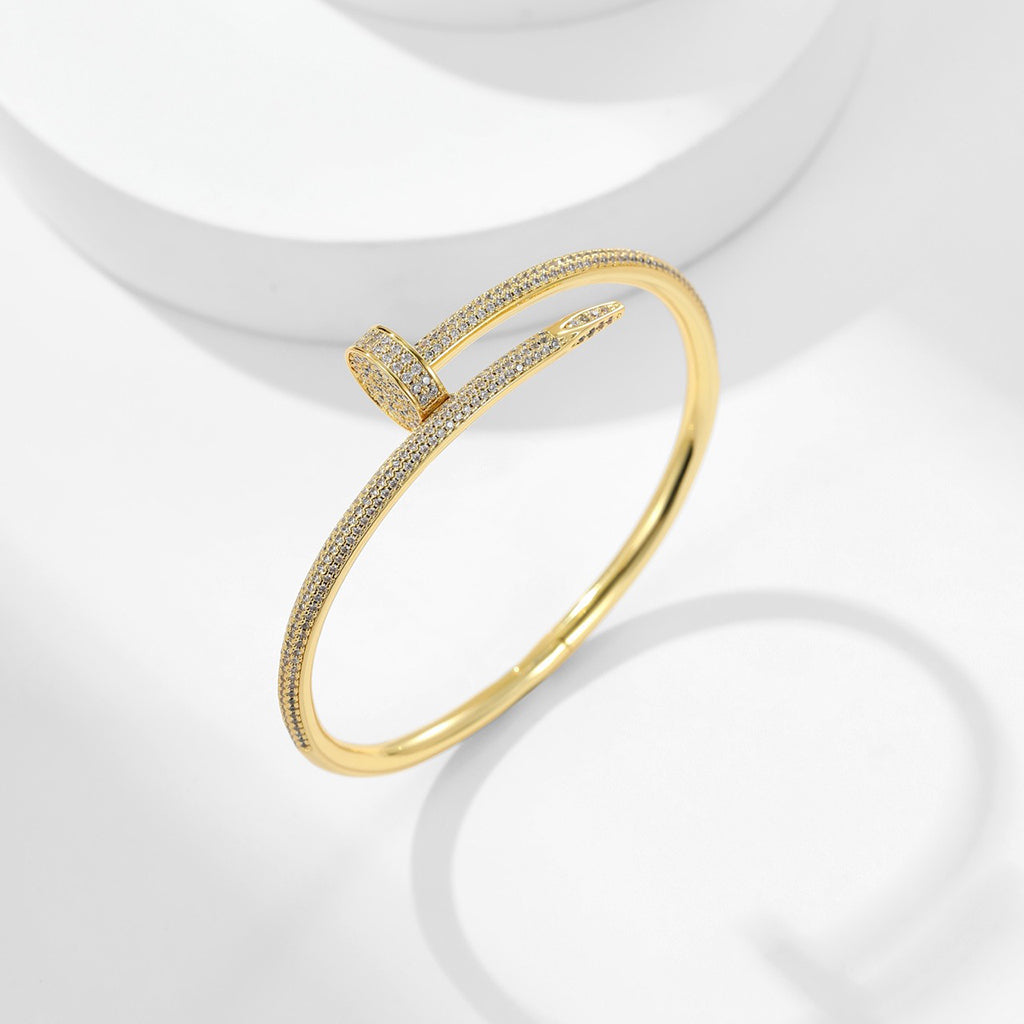 [Rose Tomorrow]JUSTE BRACELET 3.5MM ALL DIAMONDS