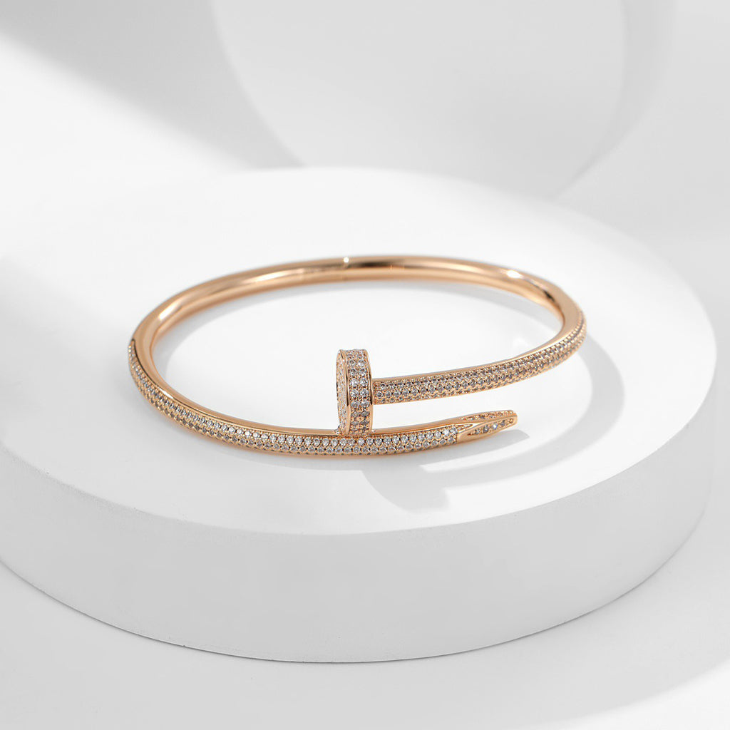 [Rose Tomorrow]JUSTE BRACELET 3.5MM ALL DIAMONDS