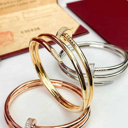 [Rose Tomorrow]JUSTE BRACELET 3.5MM DOUBLE ROW DIAMOND