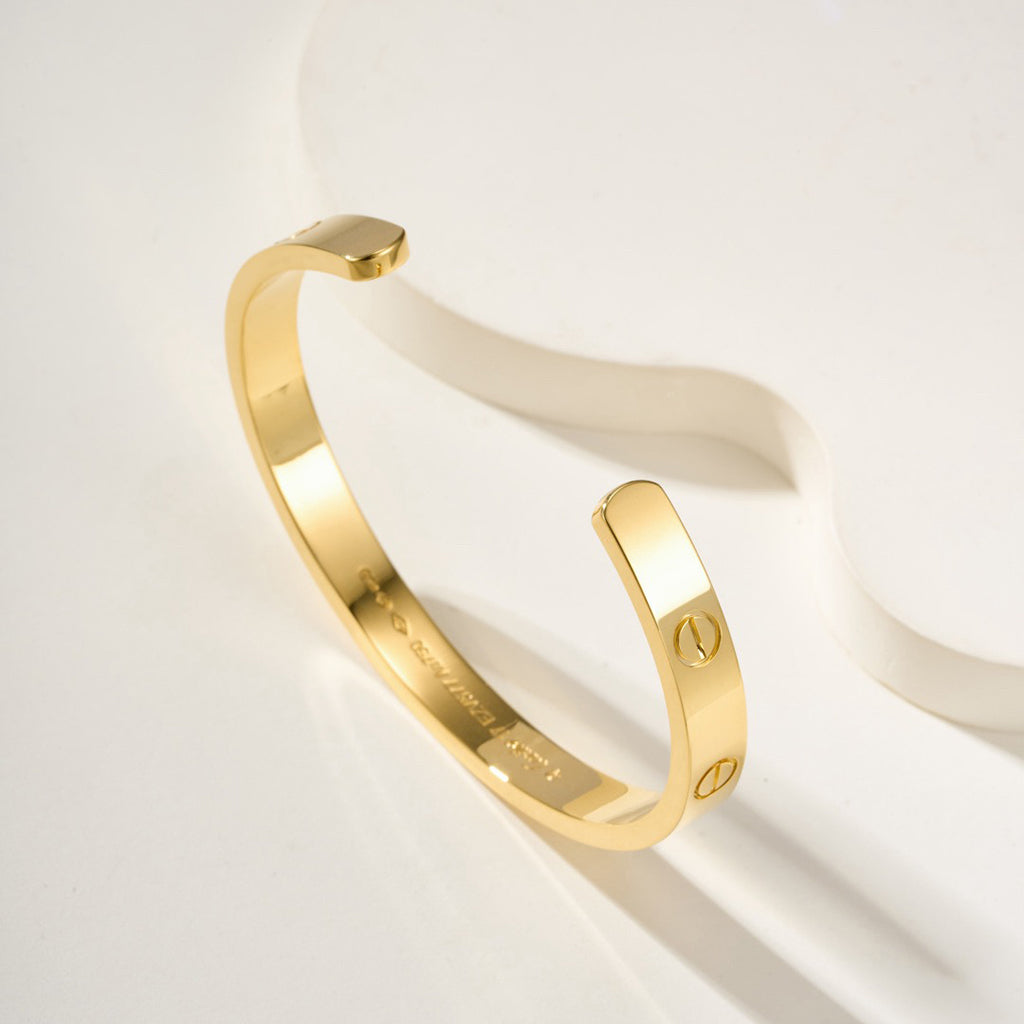[Rose Tomorrow]LOVE BRACELET 6.1MM OPEN CUFF