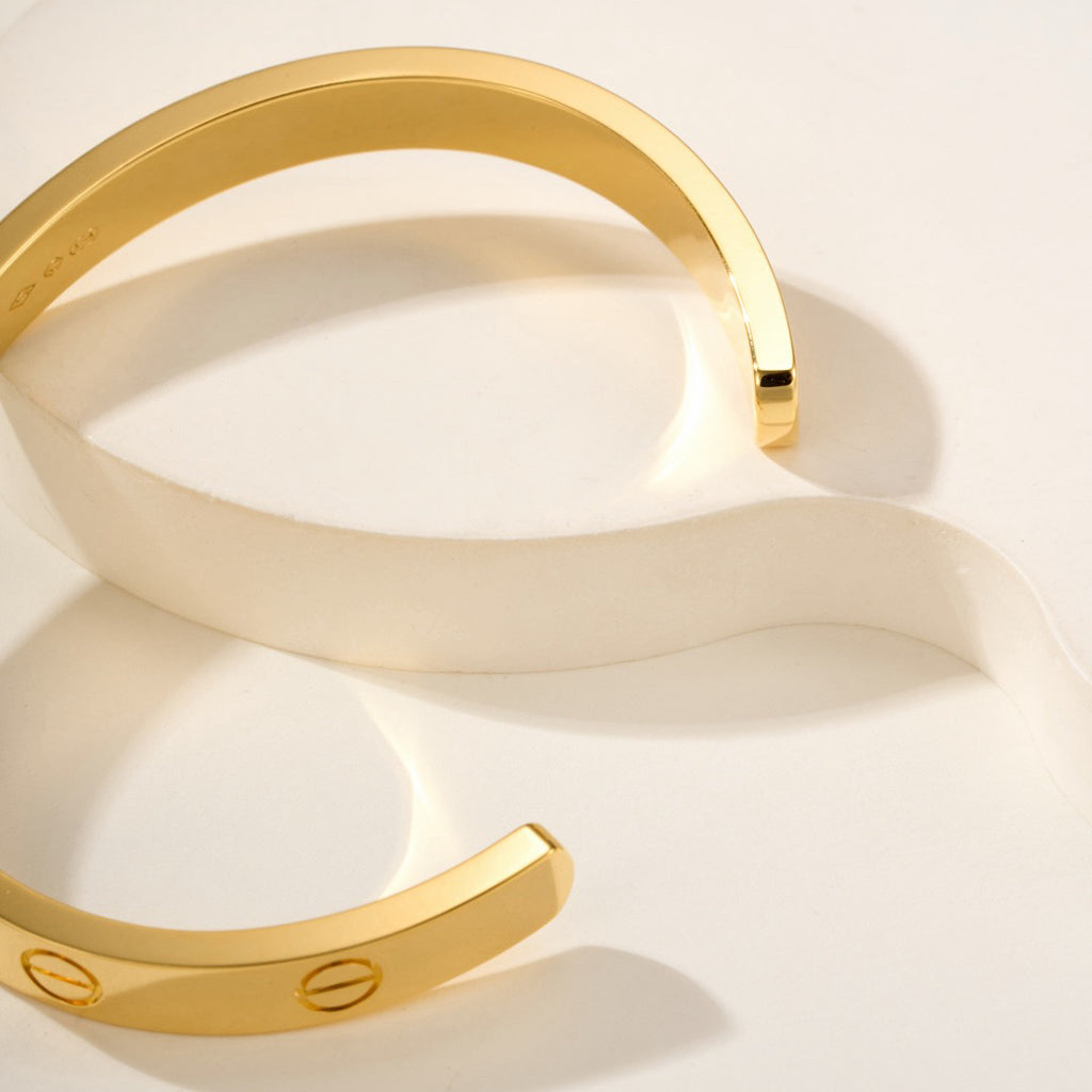 [Rose Tomorrow]LOVE BRACELET 6.1MM OPEN CUFF