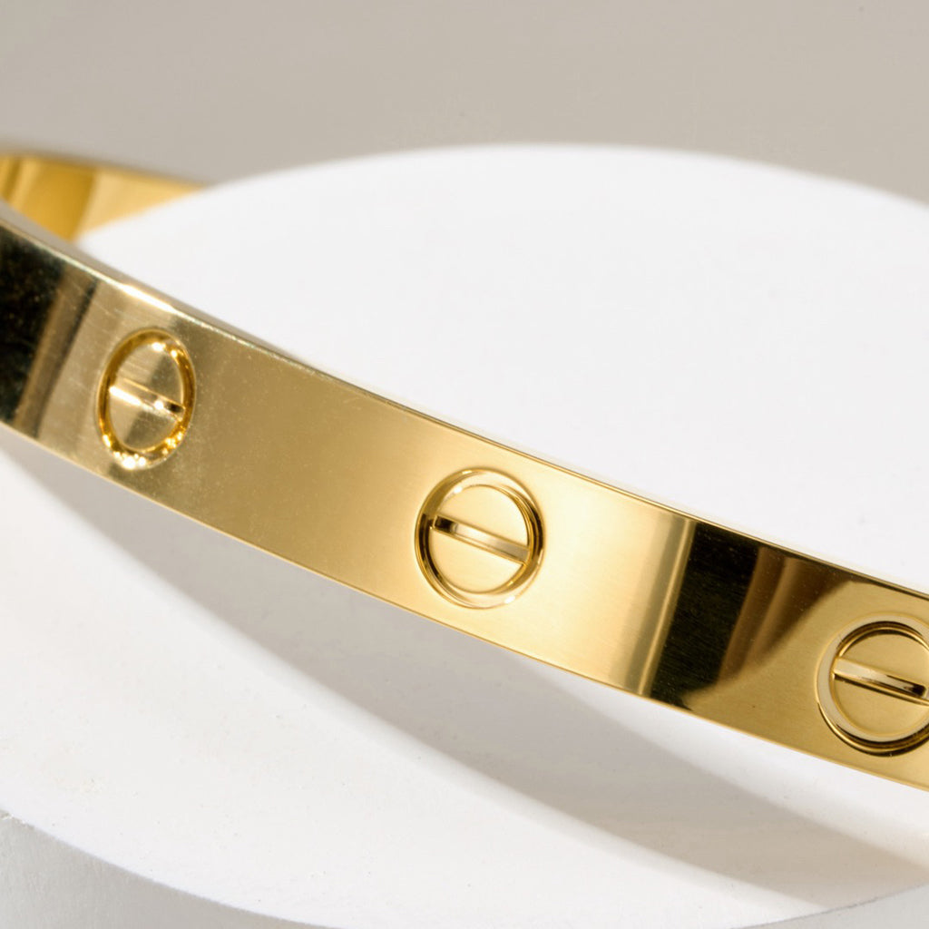 [Rose Tomorrow]LOVE BRACELET 6.1MM OPEN CUFF