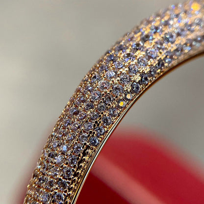 [Rose Tomorrow]PANTHERE HALF DIAMOND OPEN BRACELET