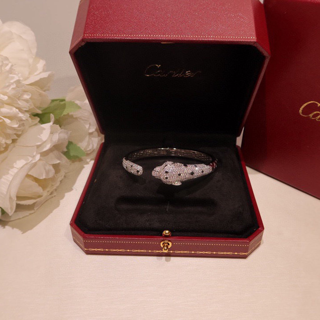 [Rose Tomorrow]PANTHERE BIG BRACELET DIAMONDS