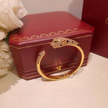 [Rose Tomorrow]PANTHERE BIG BRACELET DIAMONDS