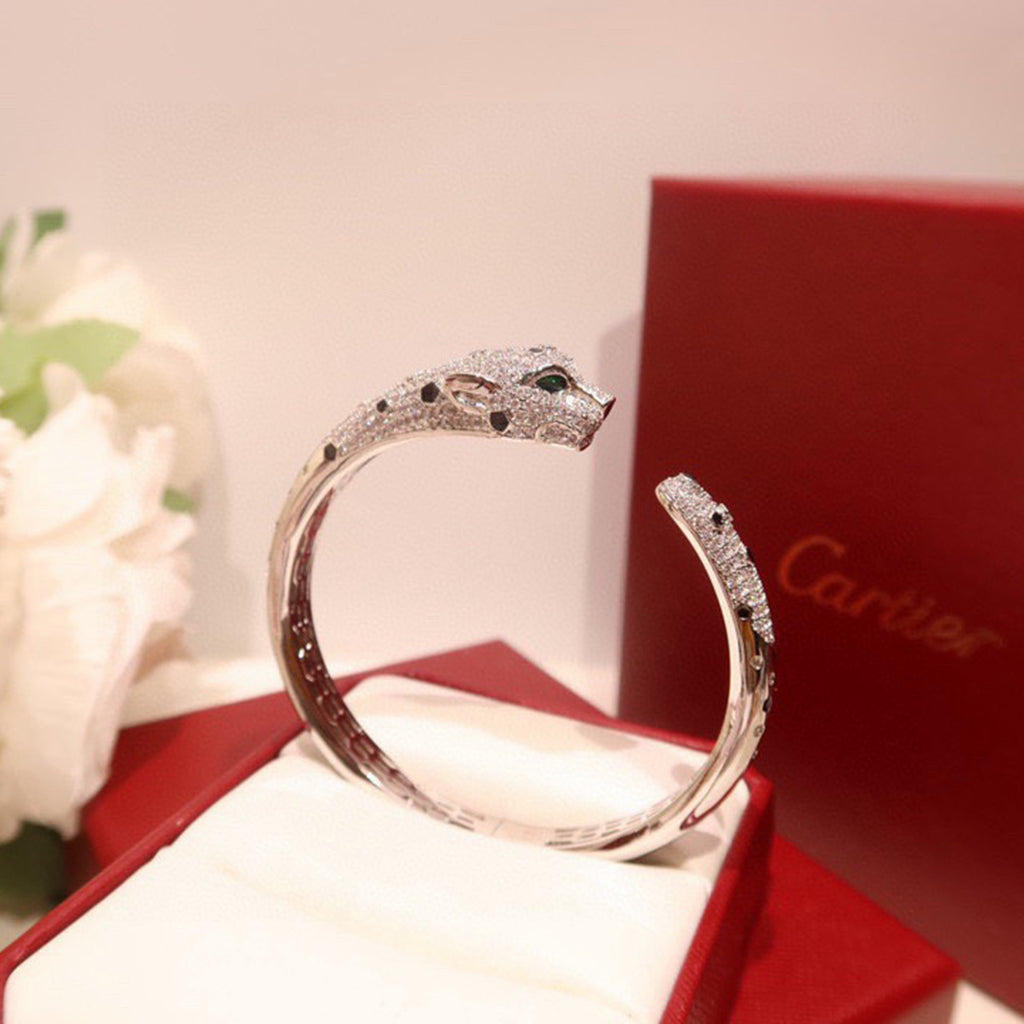 [Rose Tomorrow]PANTHERE BIG BRACELET DIAMONDS
