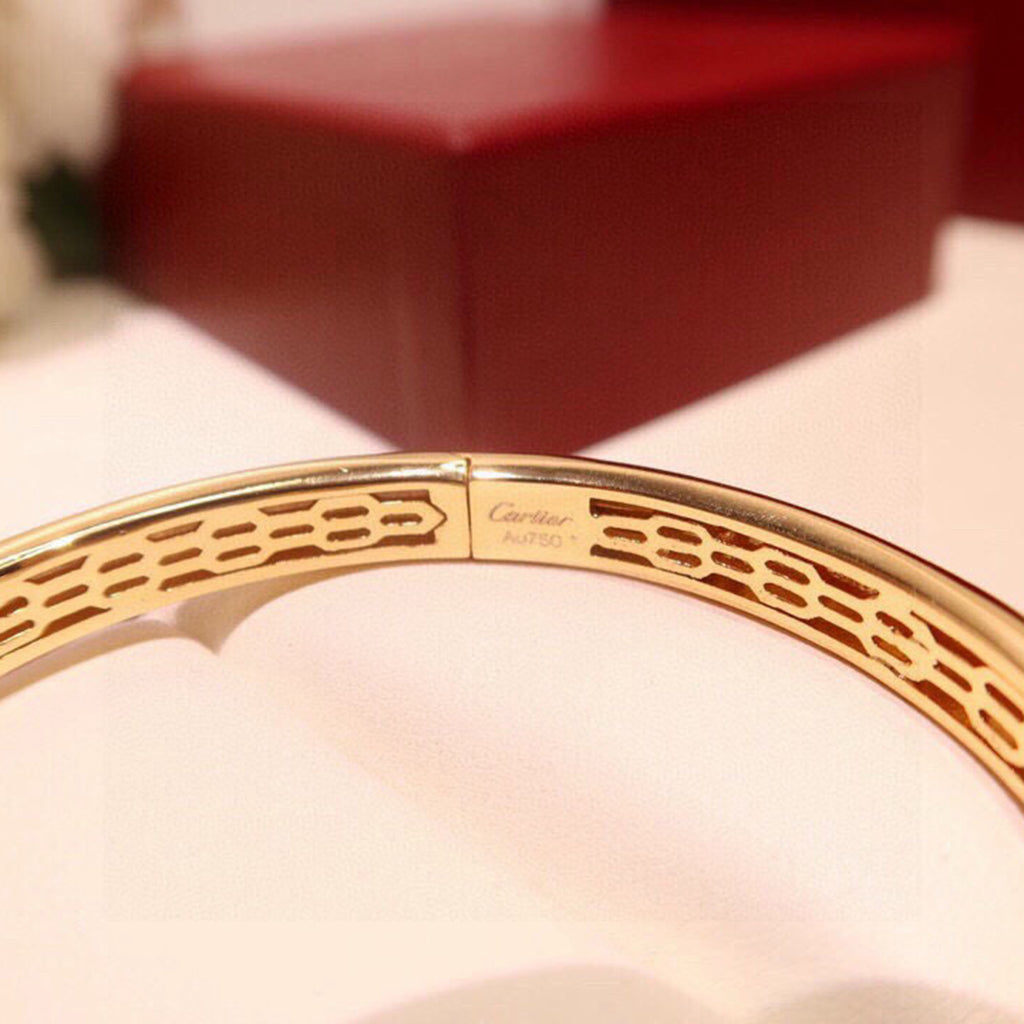 [Rose Tomorrow]PANTHERE BIG BRACELET DIAMONDS