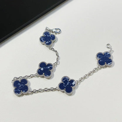 [Rose Tomorrow]CLOVER 5 MOTIF PIETERSITE BRACELET COLLECTION