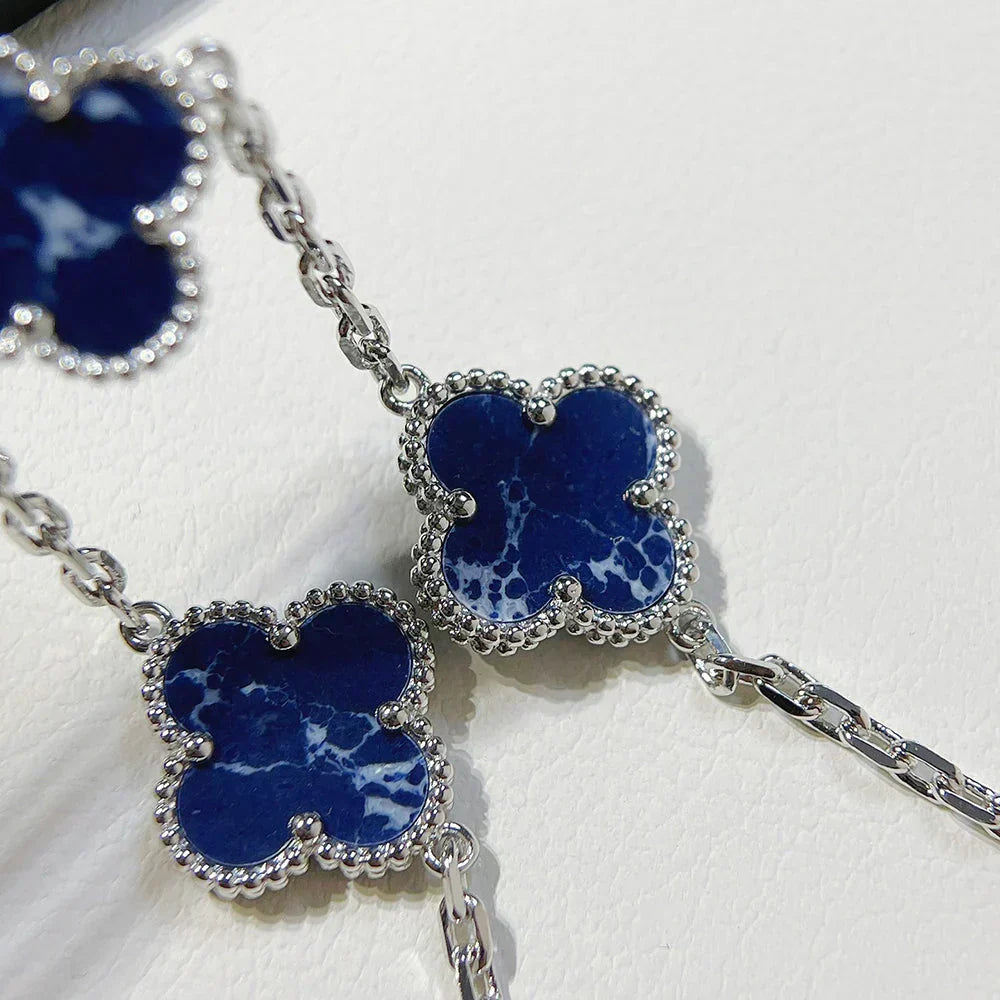 [Rose Tomorrow]CLOVER 5 MOTIF PIETERSITE BRACELET COLLECTION