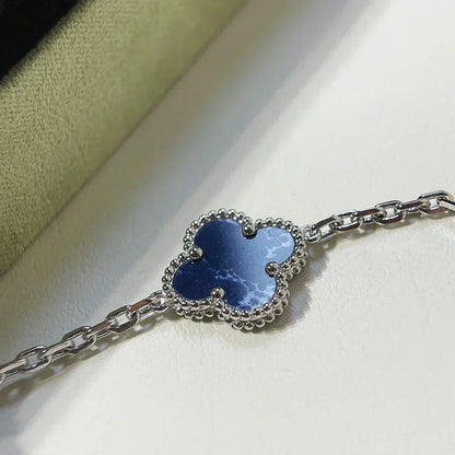 [Rose Tomorrow]CLOVER 5 MOTIF PIETERSITE BRACELET COLLECTION