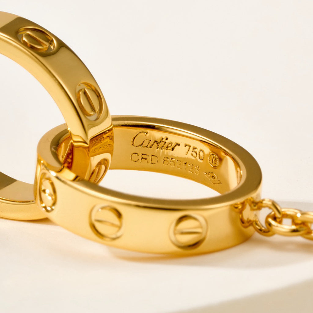 [Rose Tomorrow]LOVE BRACELET DOUBLE RING
