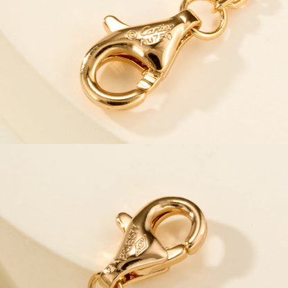[Rose Tomorrow]LOVE DOUBLE RING FULL DIAMOND BRACELET