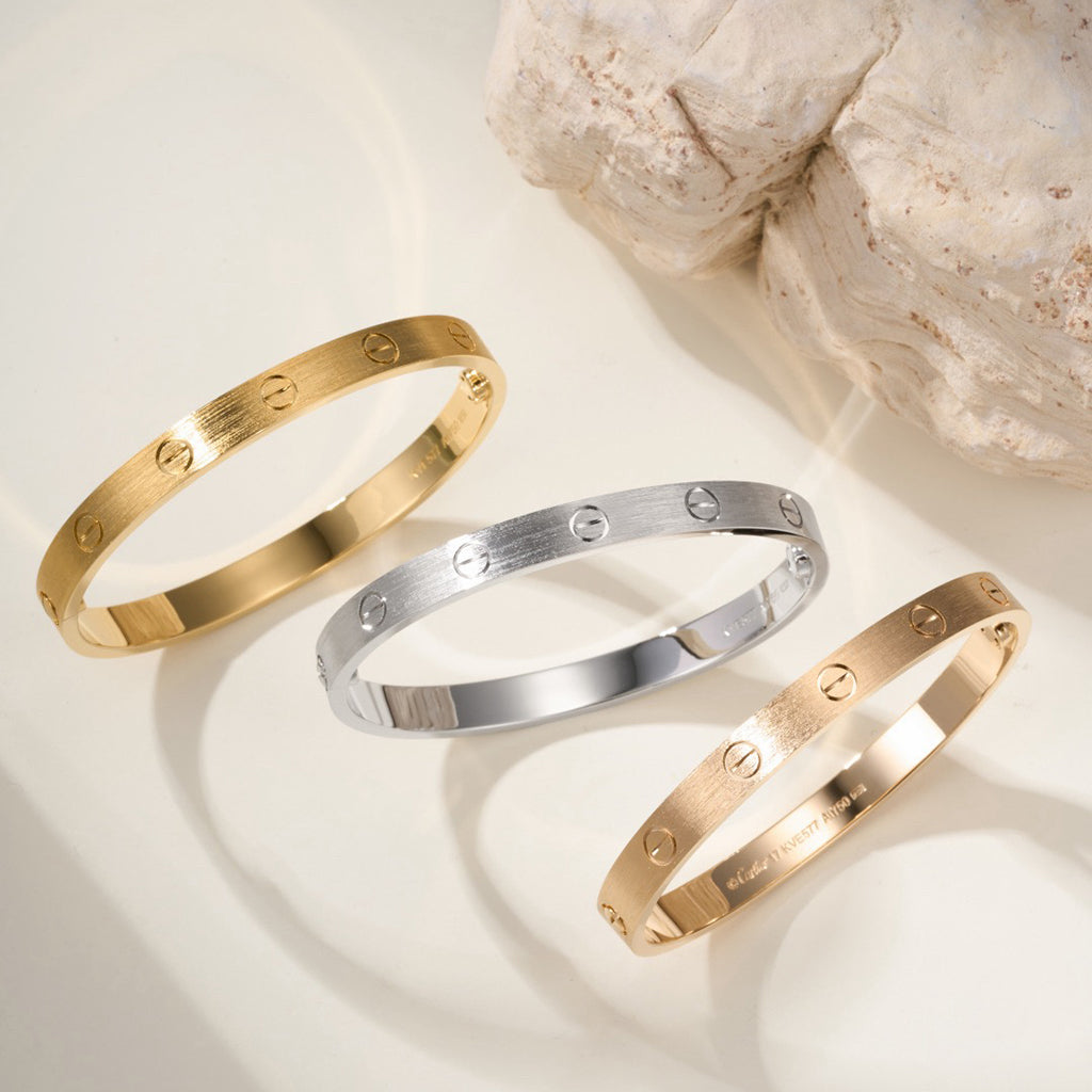 [Rose Tomorrow]LOVE BRACELET 6.1MM BRUSHED