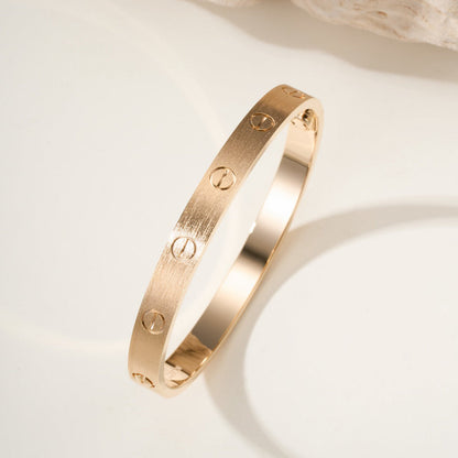 [Rose Tomorrow]LOVE BRACELET 6.1MM BRUSHED