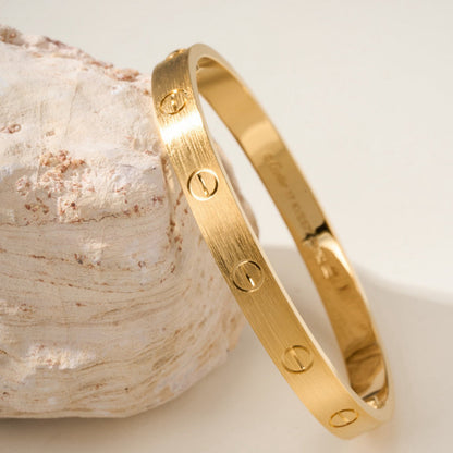 [Rose Tomorrow]LOVE BRACELET 6.1MM BRUSHED