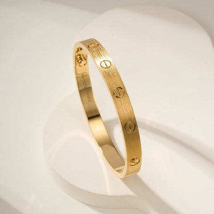 [Rose Tomorrow]LOVE BRACELET 6.1MM BRUSHED