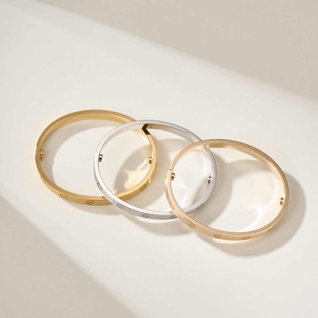 [Rose Tomorrow]LOVE BRACELET 6.1MM BRUSHED