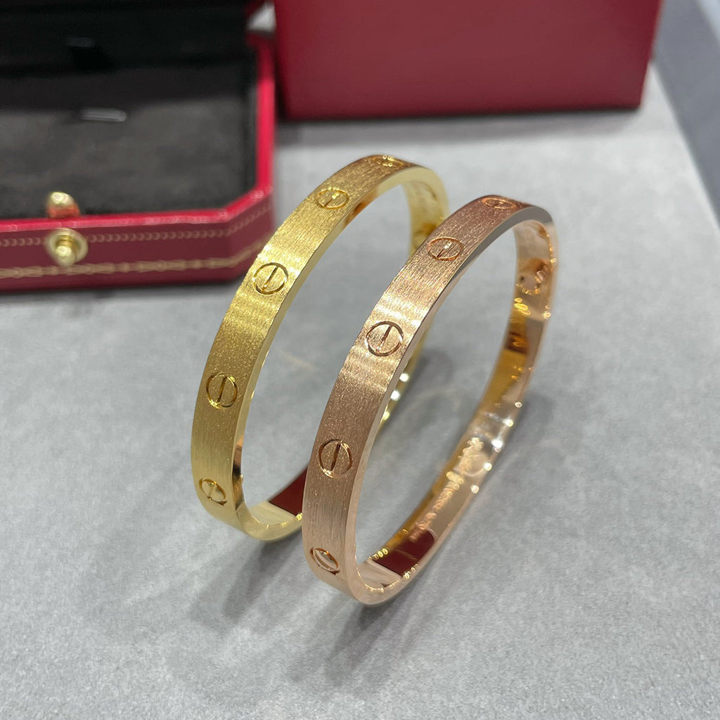 [Rose Tomorrow]LOVE BRACELET 6.1MM BRUSHED