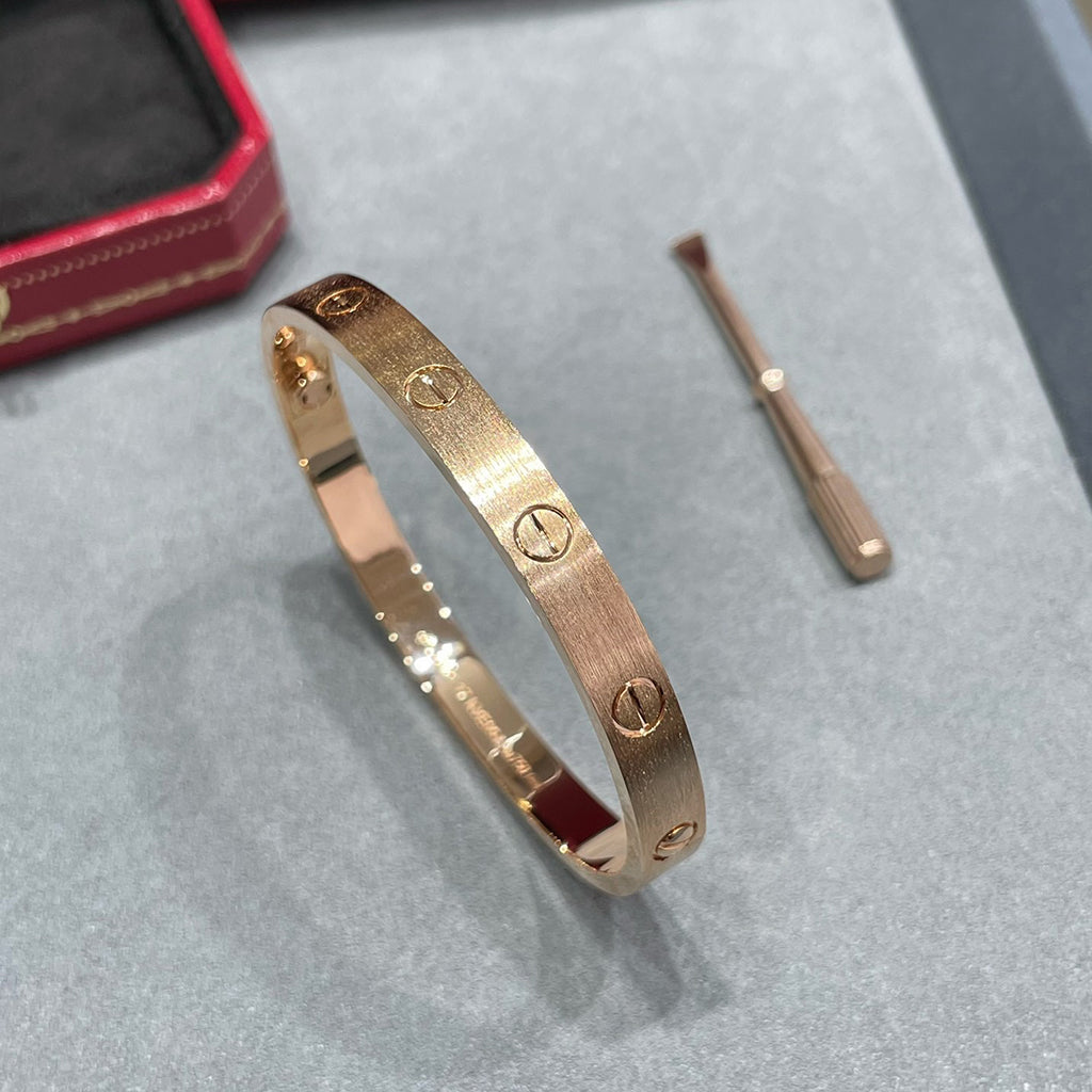 [Rose Tomorrow]LOVE BRACELET 6.1MM BRUSHED