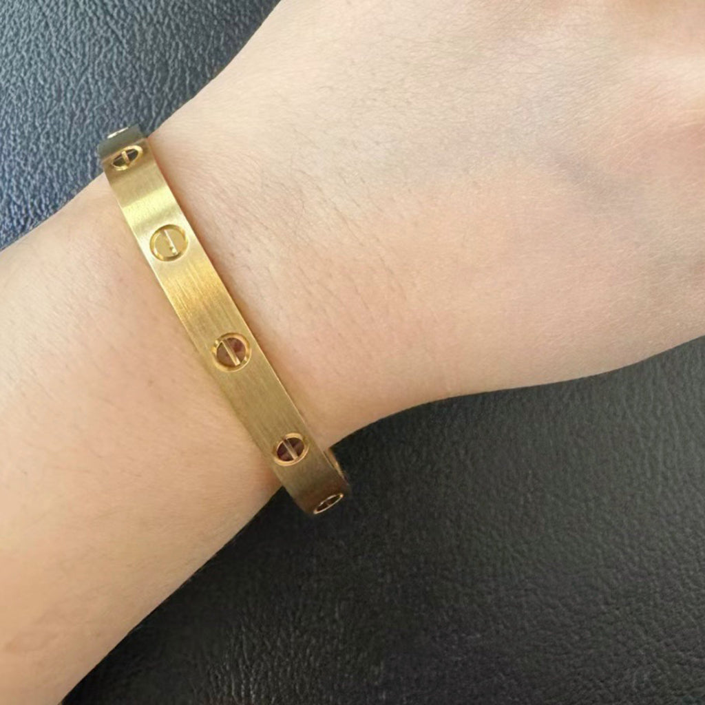[Rose Tomorrow]LOVE BRACELET 6.1MM BRUSHED